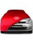 Volkswagen Golf 6 (2008 - 2012) Kırmızı Kumaş Araba Branda Logolu Kumaş Araba Brandası Penye Oto Branda 1