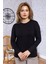Kadın Badi Yuvarlak Yaka Sade Düz Body 6503 2