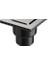 V-Flow Kare 5608279 Duş Kanalı, Alttan Çıkışlı, 15X15 Cm, Dk 100 Kapak, Mat Krom 3