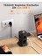 Akım Korumalı 8'li 2 Metre Type C ve Usb'li Grup Priz Siyah 3