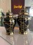 Siyah Gold 2'li Vazo Set 1