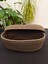 Jüt Hasır Sepet Oval Kapaklı Organizer 30 x 20 2