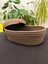 Jüt Hasır Sepet Oval Kapaklı Organizer 30 x 20 4