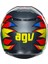 K3 Birdy 2.0 Grey Yellow Red Kapalı Kask 2