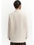 Juba Vizon Çizgili Bej Basic Blazer 3