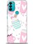 General Mobile Gm 21 Plus Kılıf Hd Baskılı - Pembe Bardaklar 1