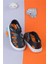 Lacivert Cırtlı Esnek Kaucuk Tabanlı Tam Ortapedik Dayanıklı Sneaker Çocuk Spor Sandalet 2
