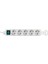 Tam Bakır Akım Korumalı 1.5m 5li Priz Çoklayıcı SPG-F05 306JOULE Flat Soket 3g 1.0mm 1