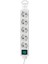 Tam Bakır Akım Korumalı 1.5m 5li Priz Çoklayıcı SPG-F05 306JOULE Flat Soket 3g 1.0mm 3