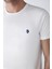 Erkek Beyaz T-Shirt 204 3
