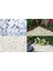 Dolomit Taşı Beyaz 4-6 cm 5 kg Doğal Dekorasyon Taşı 1