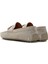Erkek Lacivert Süet Deri Loafer 25SFD630510 5