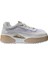 Beyaz Süet&file Sneaker 2
