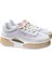 Beyaz Süet&file Sneaker 3