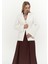 Anisah Belden Oturmalı Ekru Blazer 1