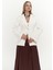 Anisah Belden Oturmalı Ekru Blazer 3