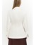 Anisah Belden Oturmalı Ekru Blazer 4