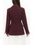 Anisah Belden Oturmalı Bordo Blazer 4