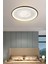 Üçgen Model Modern Plafonyer Avize (50 cm , 3 Renk Işık) 4