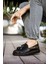 Bartiniavm CH002 Rst Loafer Verniciata Erkek Ayakkabı Sıyah 1