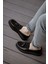 Bartiniavm CH002 Rst Loafer Verniciata Erkek Ayakkabı Sıyah 3