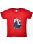 Atatürk Baskılı Ay Yıldızlı Kırmızı Tişört Tshirt Kız Erkek Çocuk 1