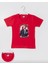 Atatürk Baskılı Ay Yıldızlı Kırmızı Tişört Tshirt Kız Erkek Çocuk 2