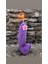 Aresmumatölyesi Mor Kalın 14 cm Bereket Mum 2