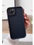 Apple iPhone 13-Apple iPhone 14 Uyumlu Darbe Önleyici Mat Renkli Esnek Viera Kılıf Siyah 3