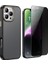 Apple iPhone 16 Pro Max Kılıf M-safe Şarj Özellikli Karbon Fiber Görünümlü Zore Antina Kapak + Hayalet Ekran Koruyucu 1