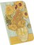 Vase With Twelve Sunflowers, Van Gogh 1888, A4 Defter Iv, Çizgisiz, Toplam 64 Sayfa, Tel Dikiş, Esnek Kapak, Oval Kenar, Tuval Doku, 60 Gram, Sarı Krem Renk, 21X29,7X0,5CM 2
