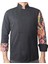 Aşçı Ceketi Desenli Unisex Çıtçıtlı Uzun Kollu Chef Aşçı Mutfak Ceket Etnik Desenli 1