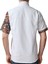 Aşçı Ceketi Desenli Unisex Çıtçıtlı Kısa Kollu Yazlık Chef Aşçı Mutfak Ceket Mandala Desenli 3