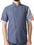 Aşçı Ceketi Desenli Unisex Çıtçıtlı Kısa Kollu Yazlık Chef Aşçı Mutfak Ceket Seramik Desenli 1