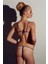 Mor Dantelli Sütyen ve Gstring Takımı TM2087 2