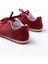 Rs-01 Bordo Süet Ince Taban Günlük Spor Ayakkabı 5