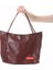 Bordo Soft Deri Fermuarlı Çanta 3
