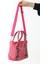 Pembe Mini Su Geçirmez Kulp Yazılı Tote Çanta 9