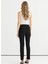 Normal Bel Standart Siyah Kadın Pantolon 25YSL5349 4