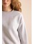 Regular Fit Normal Kalıp Basic Düz İçi Kalın Polarlı Eşofman Takımı D8022AXNS 4
