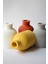 Beyaz Renk Iskandinav Dekoratif Beton Biblo 10 cm 4