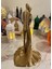 Romantik Çift Biblo - 22 cm Şık ve Modern Masaüstü Dekorasyon Hediye Figür Ev Ofis Aşk Love Sevgili 3