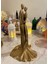 Romantik Çift Biblo - 22 cm Şık ve Modern Masaüstü Dekorasyon Hediye Figür Ev Ofis Aşk Love Sevgili 5