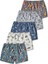 %95 Pamuklu Erkek Çocuk Likralı Penye Boxer Külot Iç Çamaşır 5li Set 1