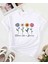 Flower Baskılı Özel Tasarım Oversize Tshirt 2