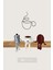 Kahve Köşesi Sevimli Biblo Seti 3lü Kahve Çekirdeği, Kahve Kupası, Moka Pot, Coffee Set 3