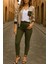 Gabardin Kumaş Yüksek Bel Pantolon 90 cm 4XLBEL40CM 1