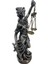 Adalet Terazisi Gümüş Renginde 23 cm Themis Heykeli 2