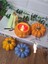 5'li Balkabağı Dekor,beton Kabak Obje,süs Dekorasyon Gold Saplı,halloween,elyapımı(Handmade) 2