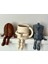 Kahve Köşesi Sevimli Biblo Seti 3lü, Kahve Çekirdeği, Bej Kahve Kupası, Moka Pot, Coffee Set 8 cm 1